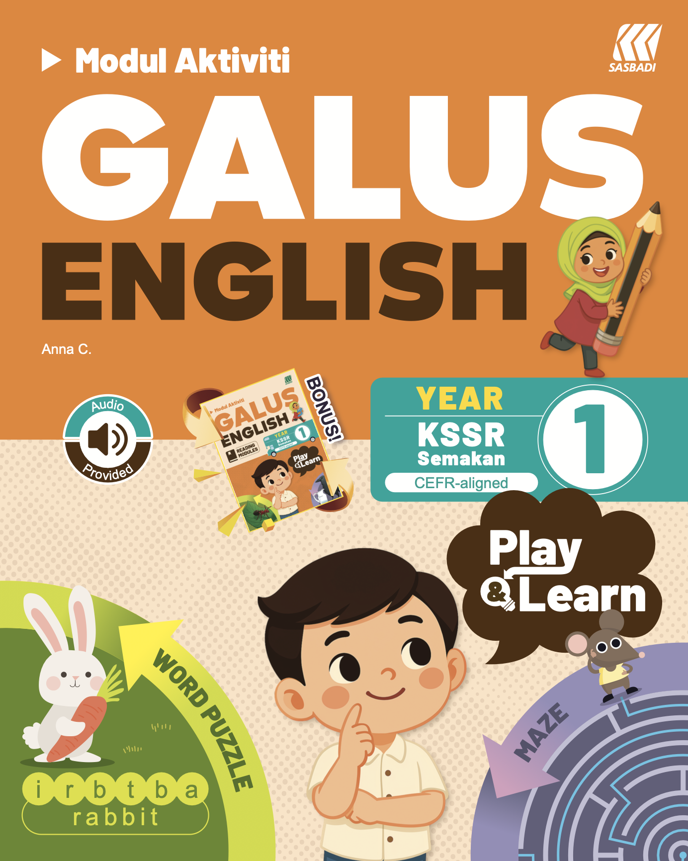 Modul Aktiviti GALUS KSSR English Year 1 Cover